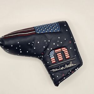 RARE Travis Mathew Stars & Stripes Old Glory Blade Putter Headcover